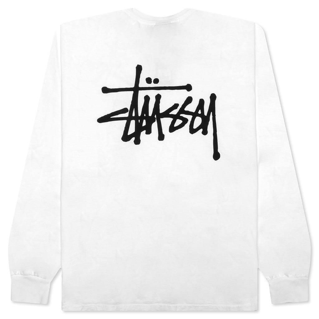 Basic Stussy Pig. Dyed L/S Tee - Natural Male Product Image