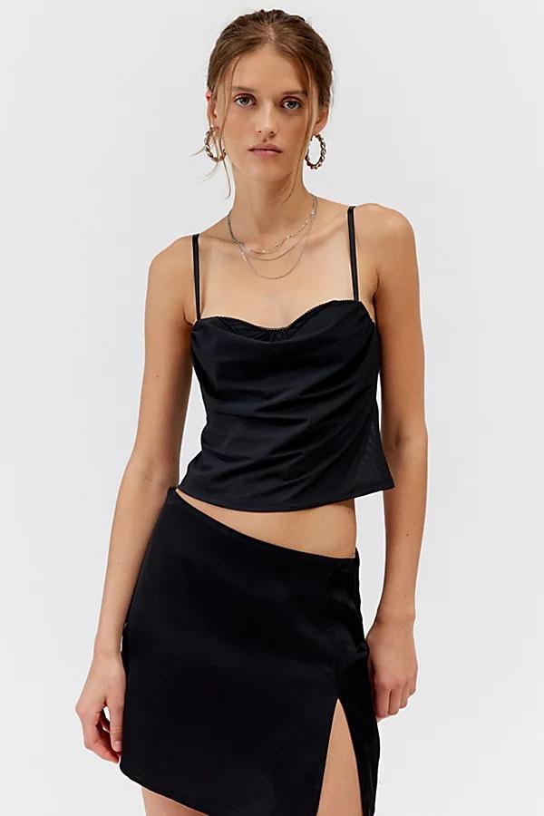 Out From Under Mesh Balconette Bra Cami Womens at Urban Outfitters Product Image