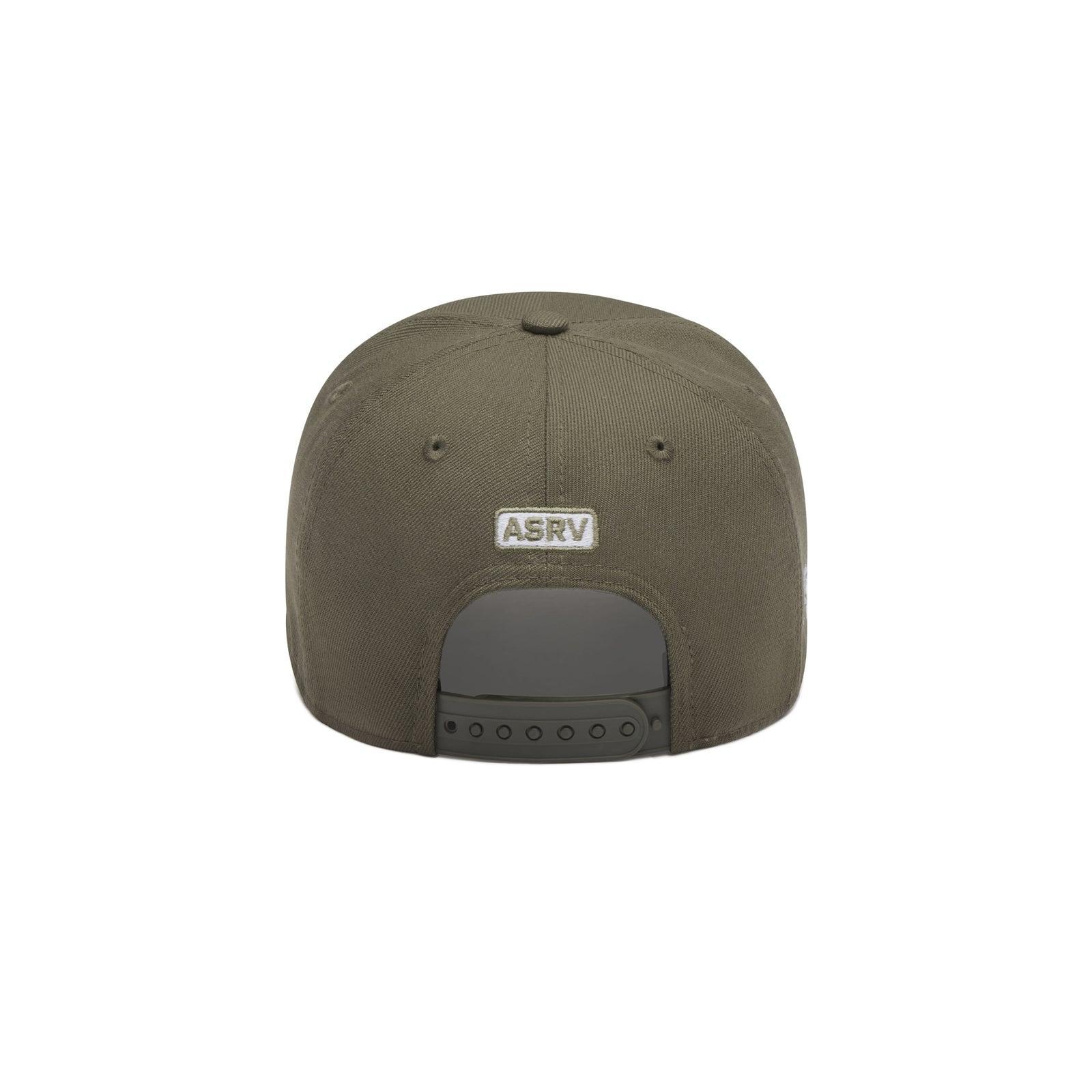 New Era 9Forty A-Frame Hat - Faded Olive/White Product Image