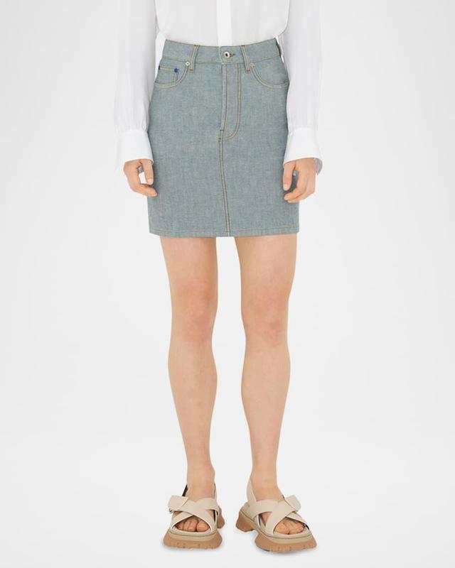 EKD Denim Mini Skirt Product Image