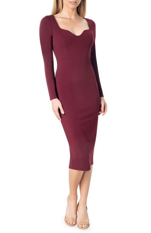 Dress the Population Sonia Long Sleeve Dress Product Image