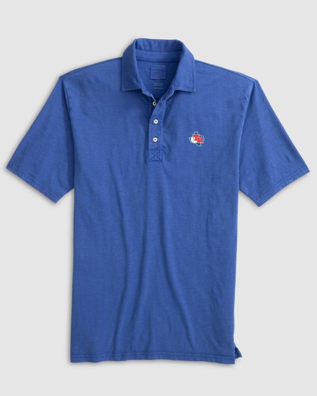 Texas Rangers Coastal Wash Original Polo - Cooperstown Logo Product Image