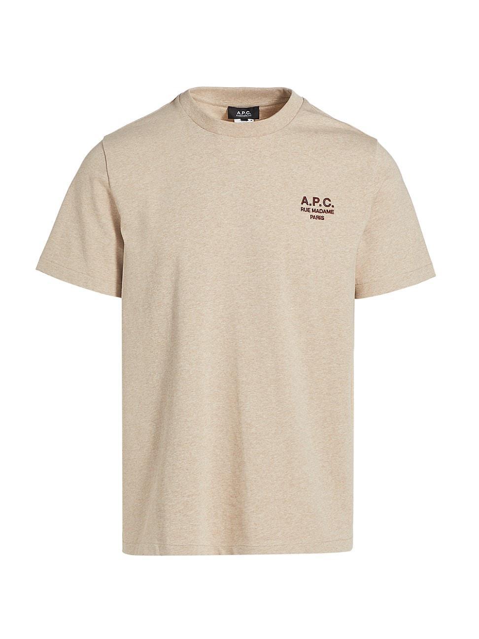 Mens Rue Madame Logo Cotton T-Shirt Product Image