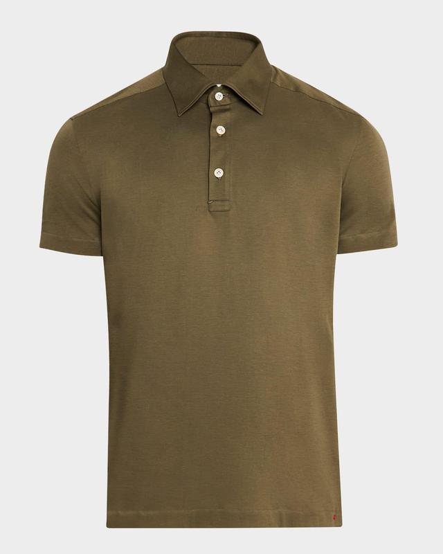 Men's Cotton Polo Shirt Product Image