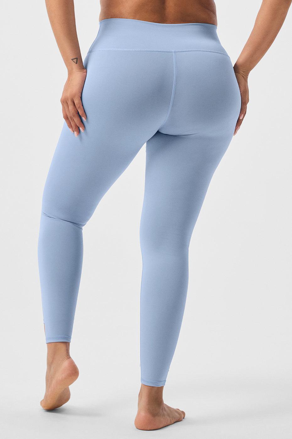 7/8 High-Waist Airlift Legging - Seashell Blue Female Product Image