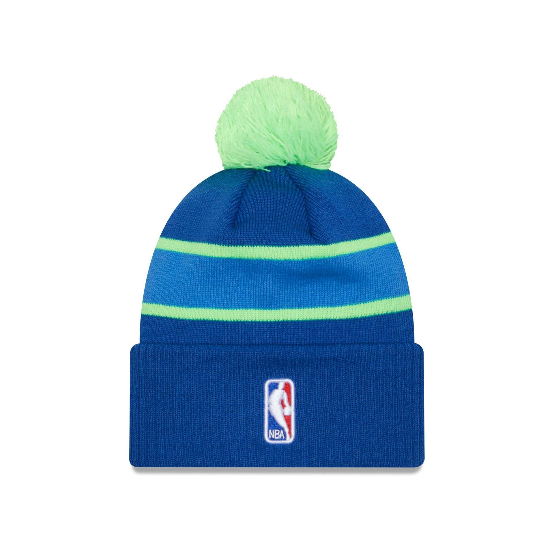 Milwaukee Bucks 2023 City Edition Pom Knit Hat Male Product Image