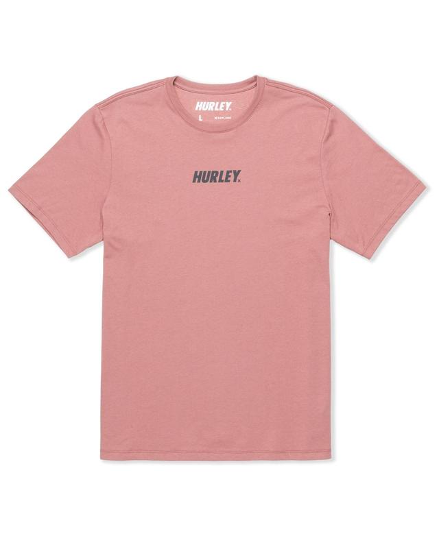 Hurley Mens Everyday Explore Fastlane Short Sleeves T-shirt Product Image