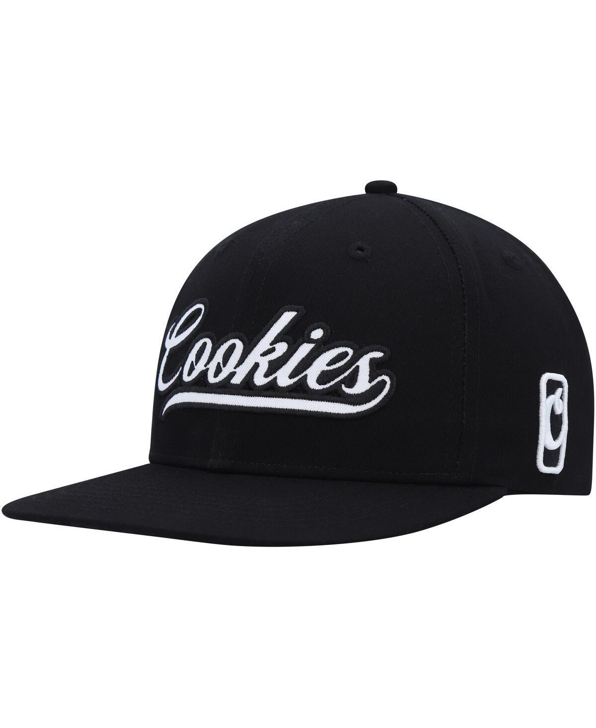 Mens Cookies Black Pack Talk Snapback Hat Product Image