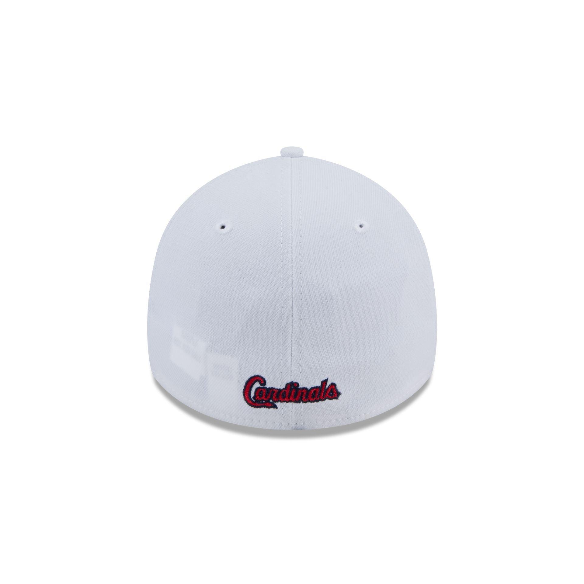 St. Louis Cardinals Optic White 39THIRTY Stretch Fit Hat Male Product Image