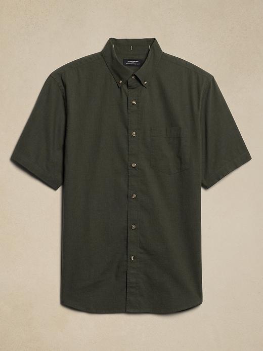 Slim Summer Cotton Shirt Product Image