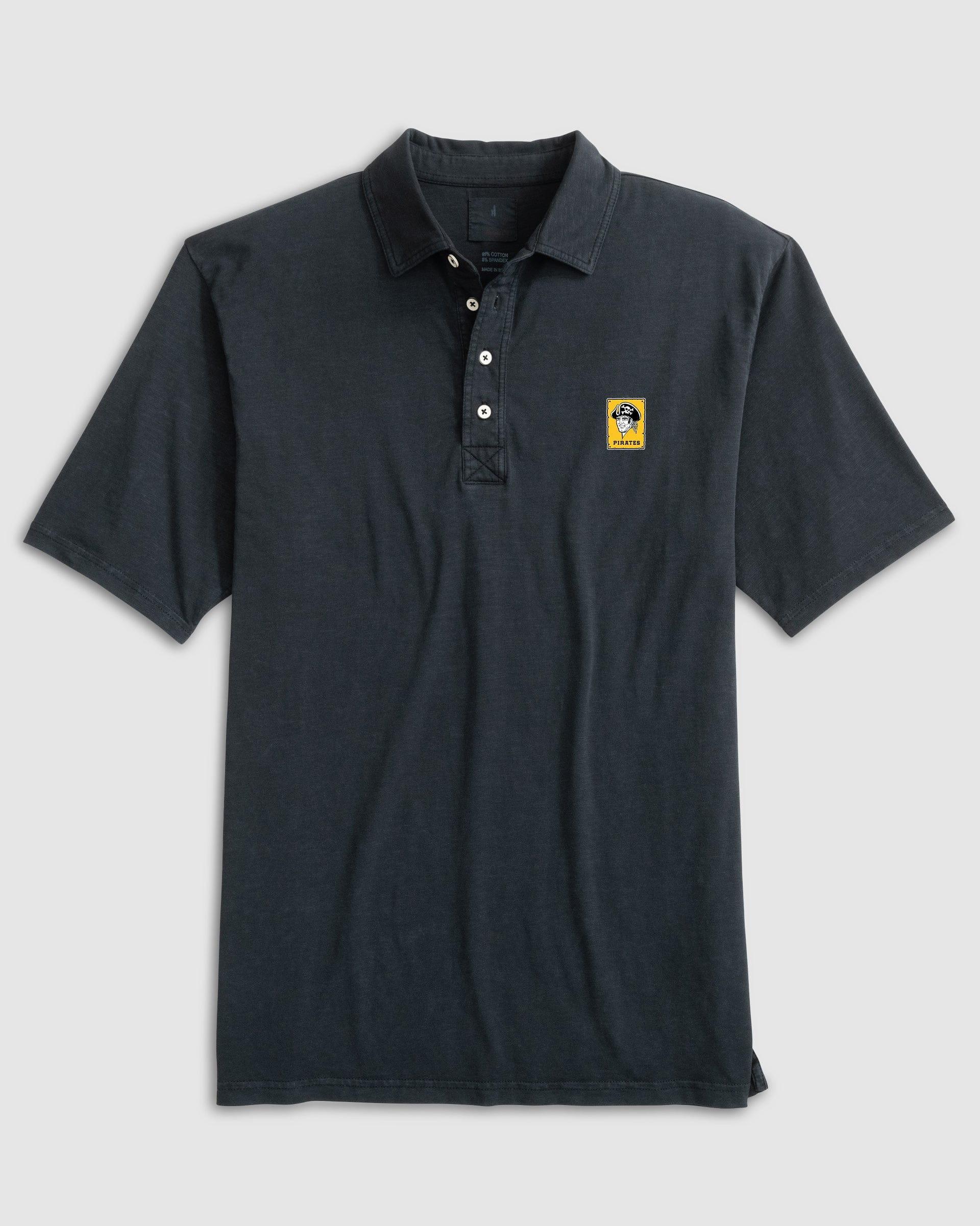 Pittsburgh Pirates Coastal Wash Original Polo - Cooperstown Logo Product Image