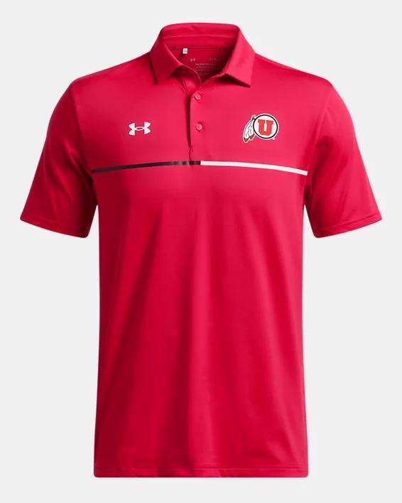 Mens UA Playoff Collegiate Chest Stripe Polo Product Image