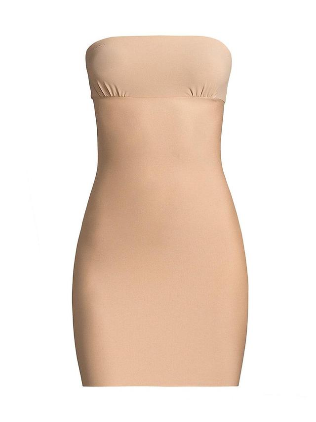 Womens Two-Faced Tech Control Strapless Slip Dress Product Image