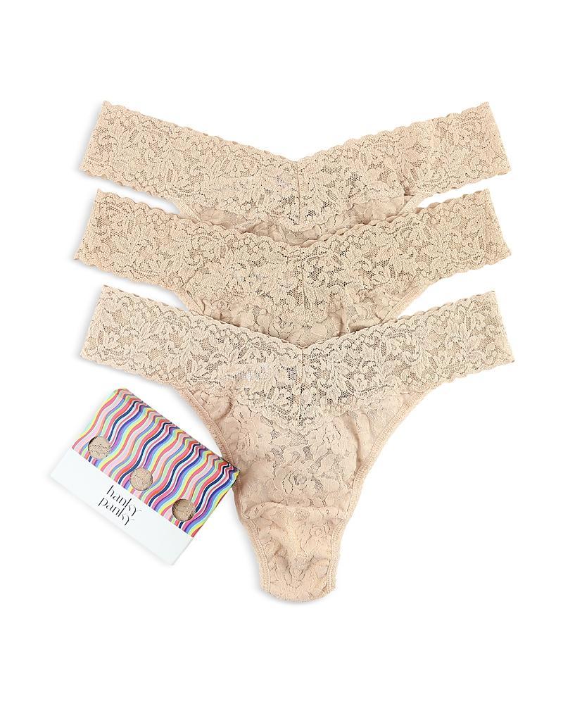 Hanky Panky 3-Pack Original Rise Thong Product Image