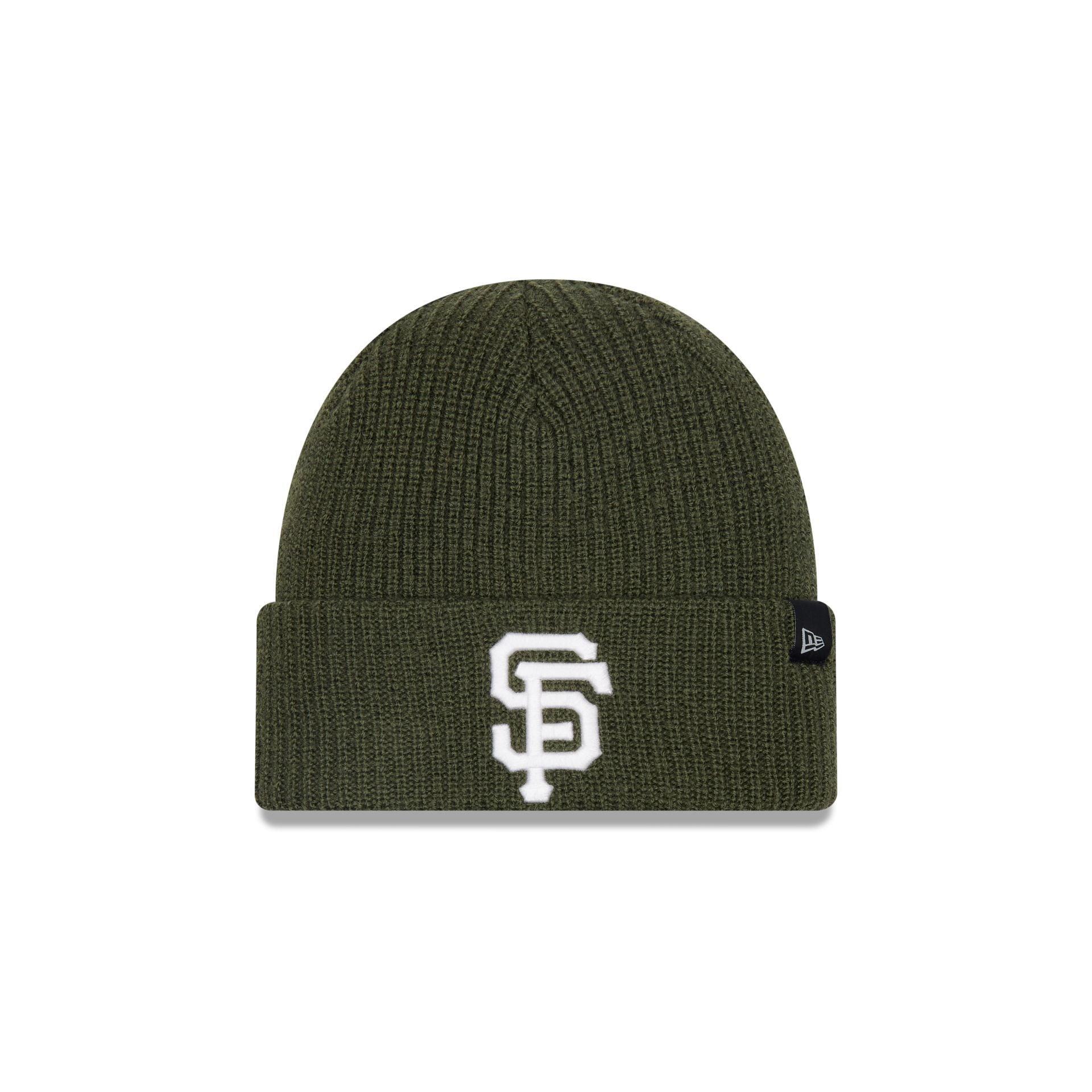 San Francisco Giants Green Merino Wool Knit Beanie Male Product Image