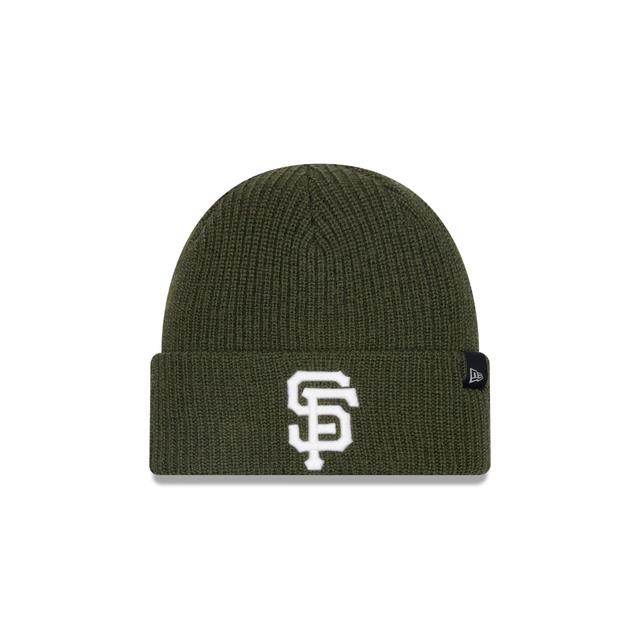 San Francisco Giants Green Merino Wool Knit Beanie Male Product Image