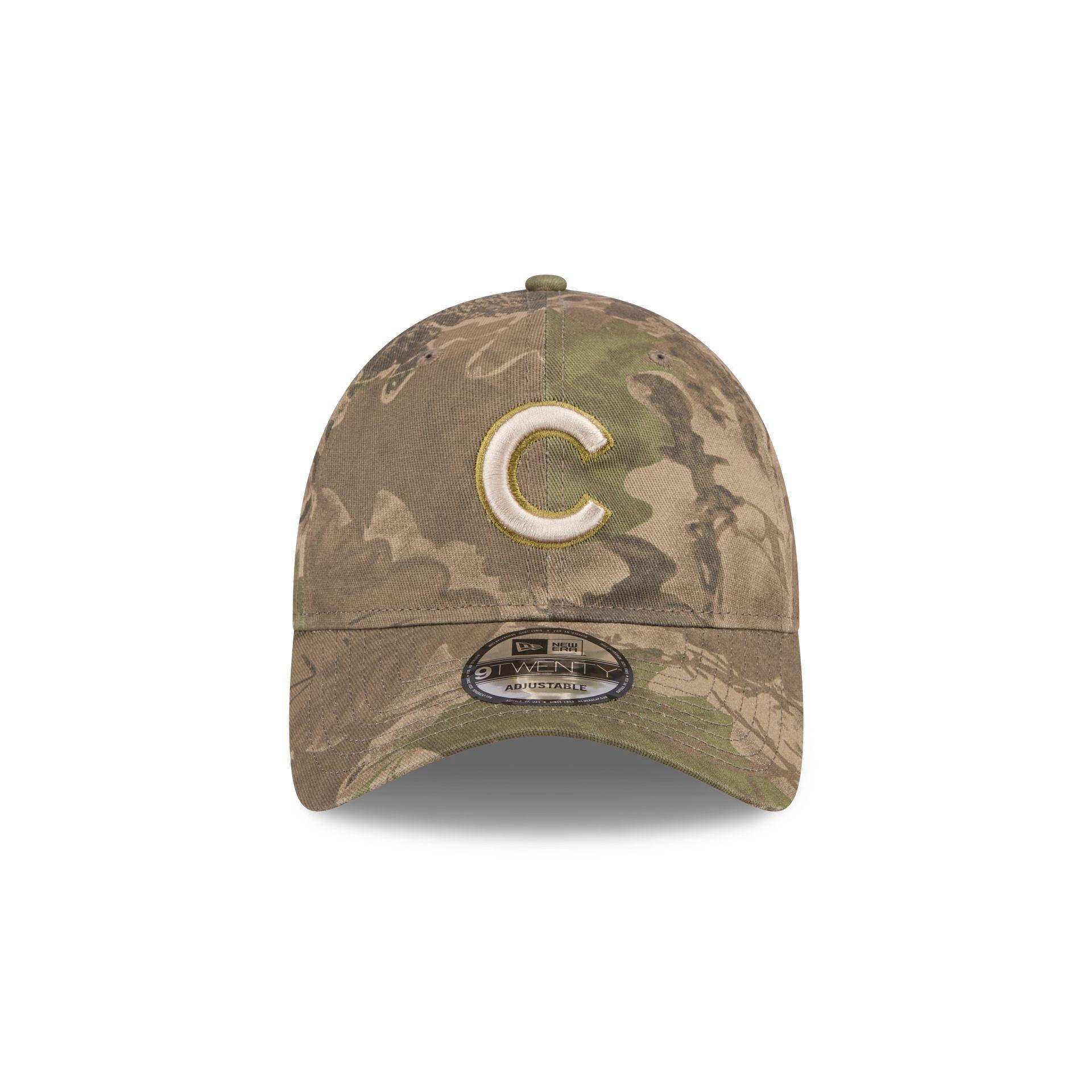 Chicago Cubs Leaf Camo 9TWENTY Adjustable Hat Male Product Image