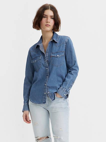 Levi's Western Denim Shirt - Women's Product Image