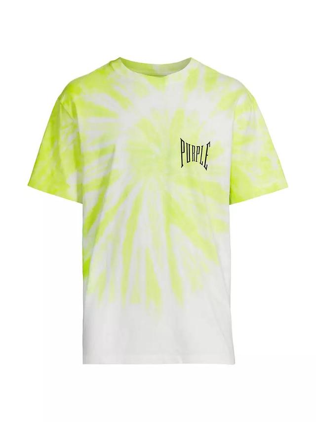 Tie-Dye Swirl Cotton T-Shirt Product Image