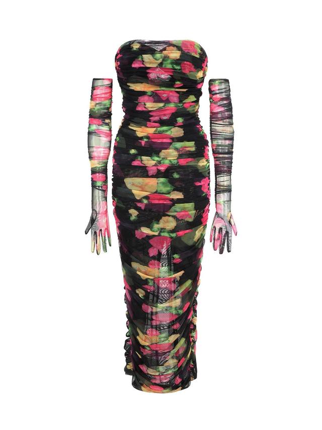 Cordelia Dress With Gloves (Floral) Product Image