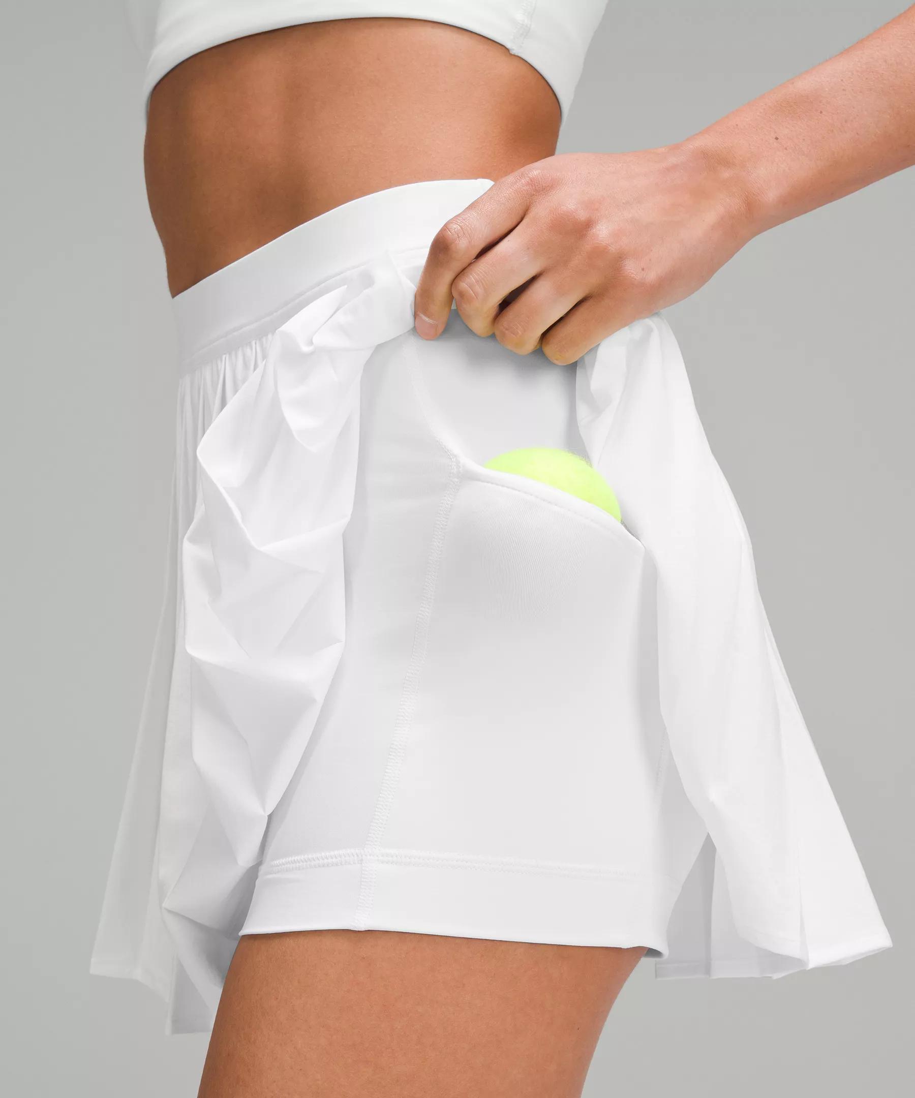 High-Rise Pleated Tennis Skirt Product Image