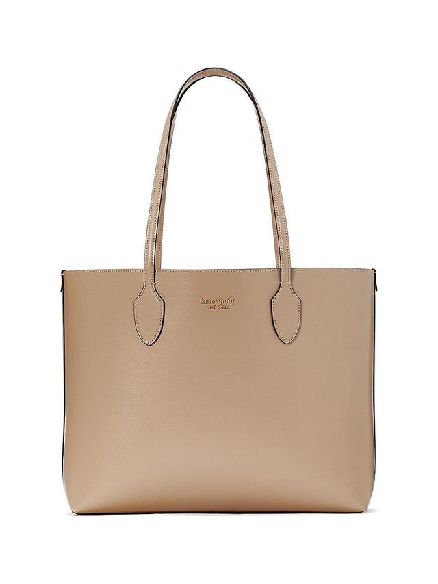 Womens Large Bleecker Saffiano Leather Tote Bag Product Image