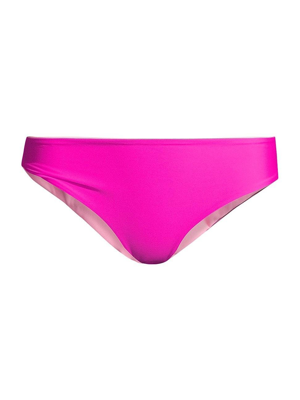 Womens Sunset Waves Reversible Bikini Bottom Product Image