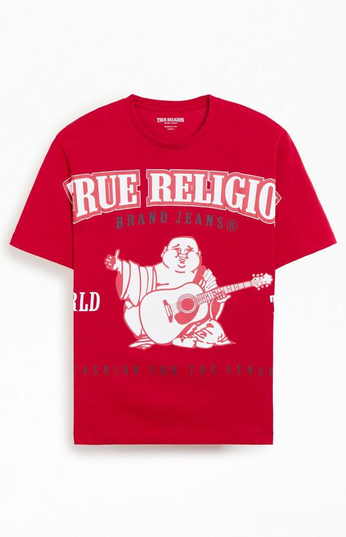 True Religion Men's Relaxed Exaggerated Icon T-Shirt Product Image