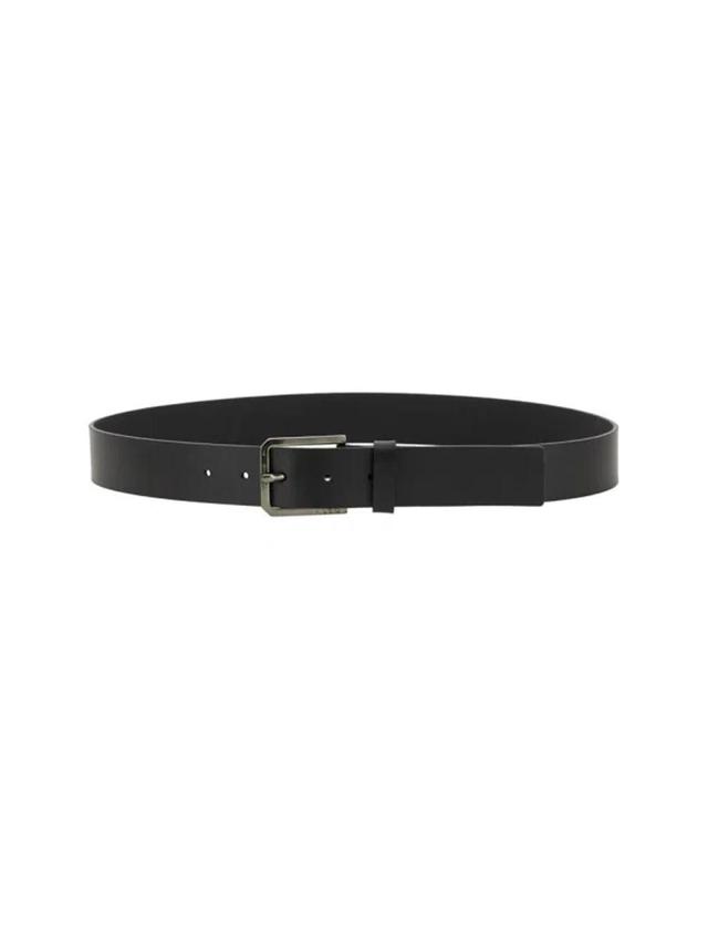 Belt With Logo In Black Product Image