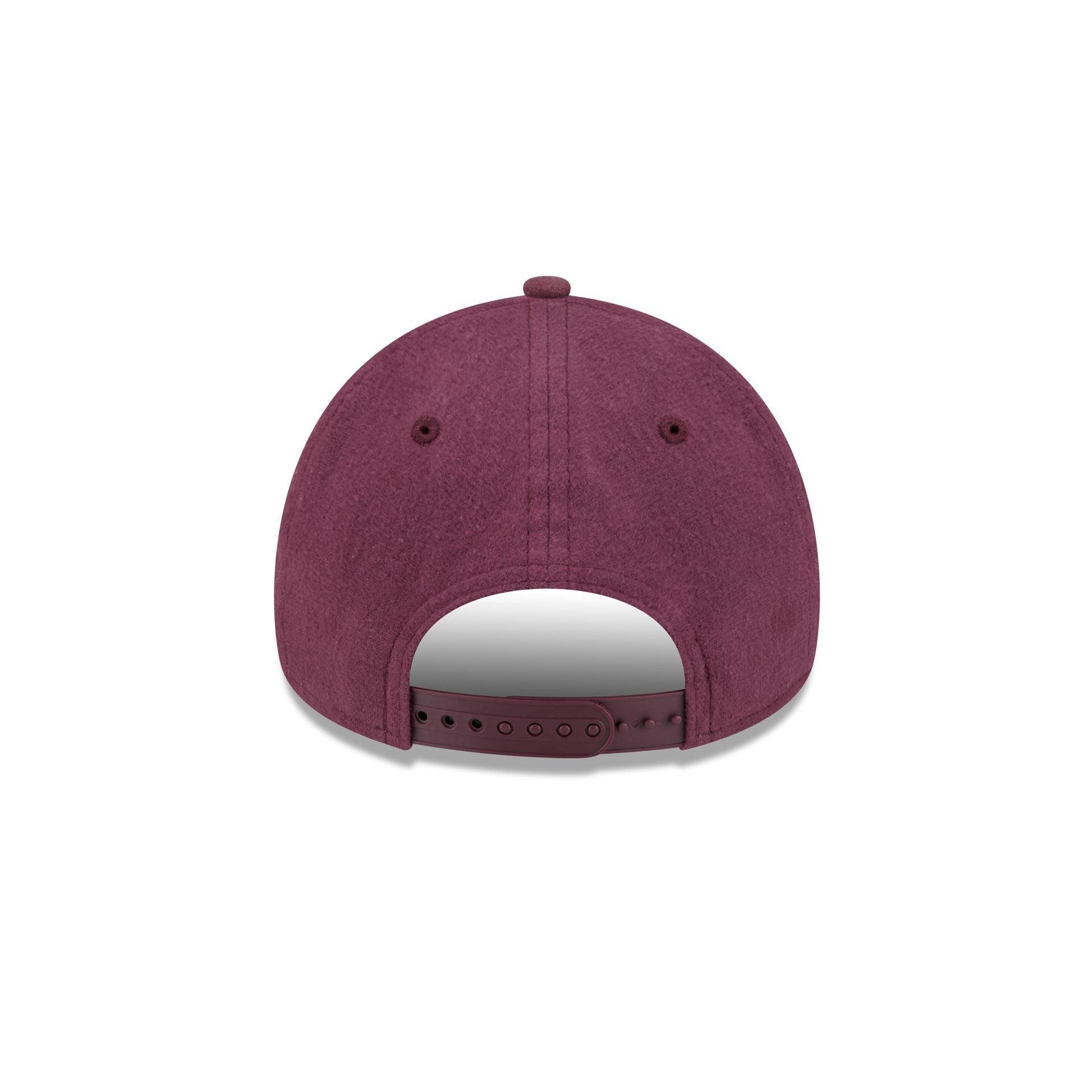 Houston Astros Moleskin Crown Maroon 9FORTY A-Frame Snapback Hat Male Product Image