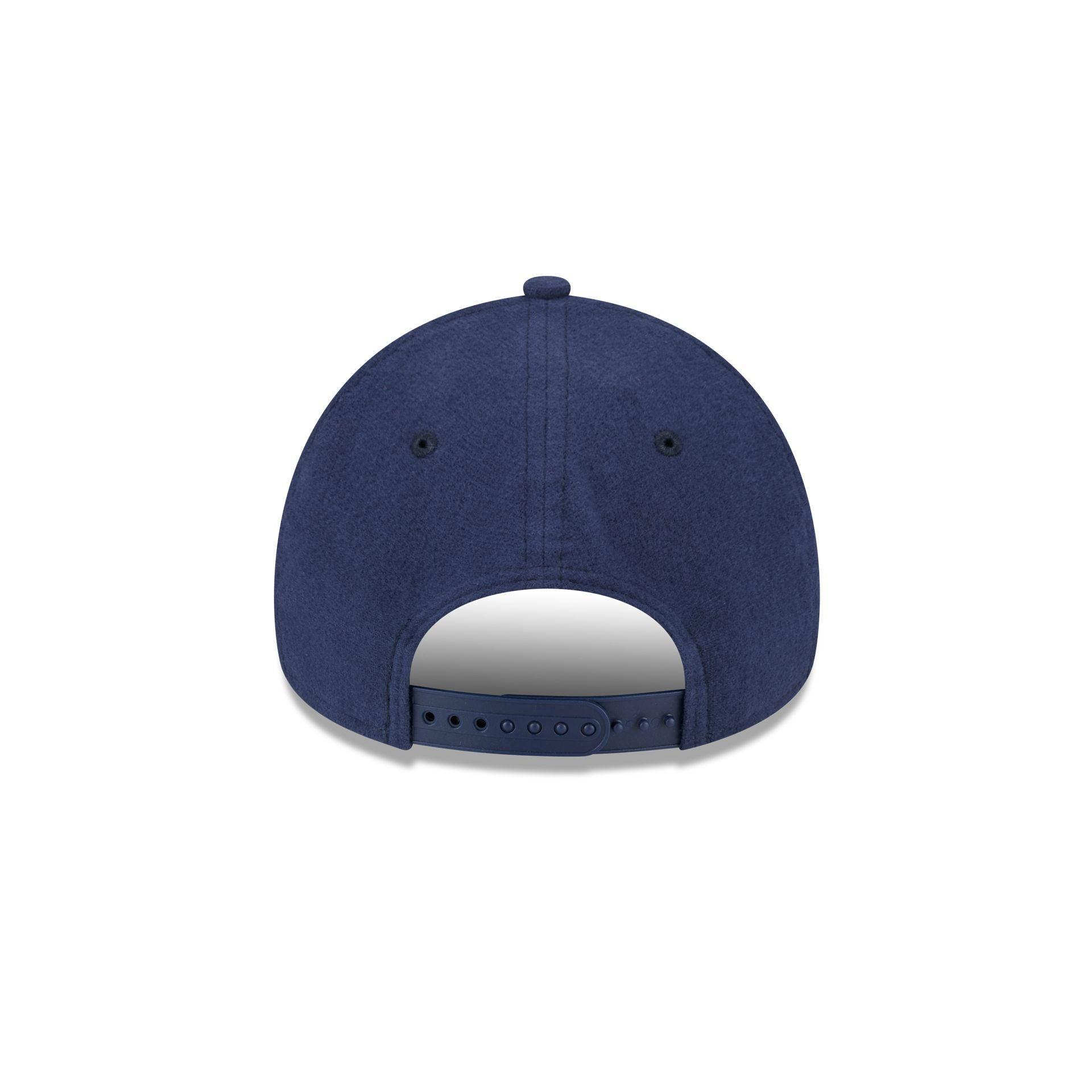 Toronto Blue Jays Moleskin Crown Navy 9FORTY A-Frame Snapback Hat Male Product Image