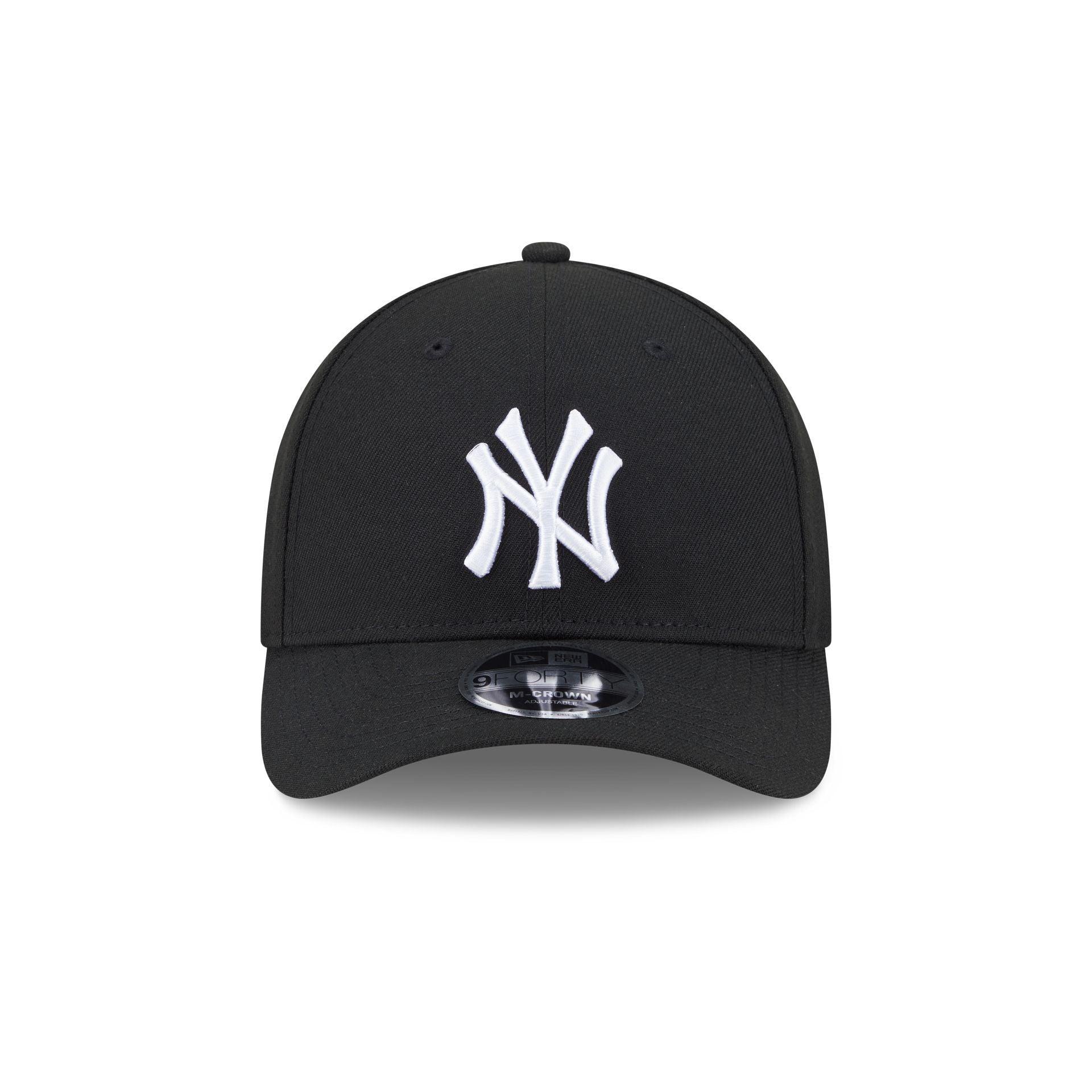 New York Yankees Black 9FORTY M-Crown Snapback Hat Male Product Image