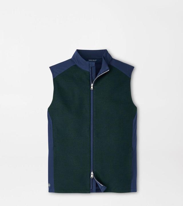 Peter Millar Mens Cambridge Wool Vest | Color: Lacinato | Size: M Product Image