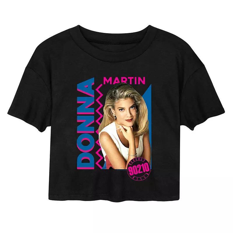 Juniors Beverly Hills 90210 Donna Martin Cropped Tee, Girls Product Image