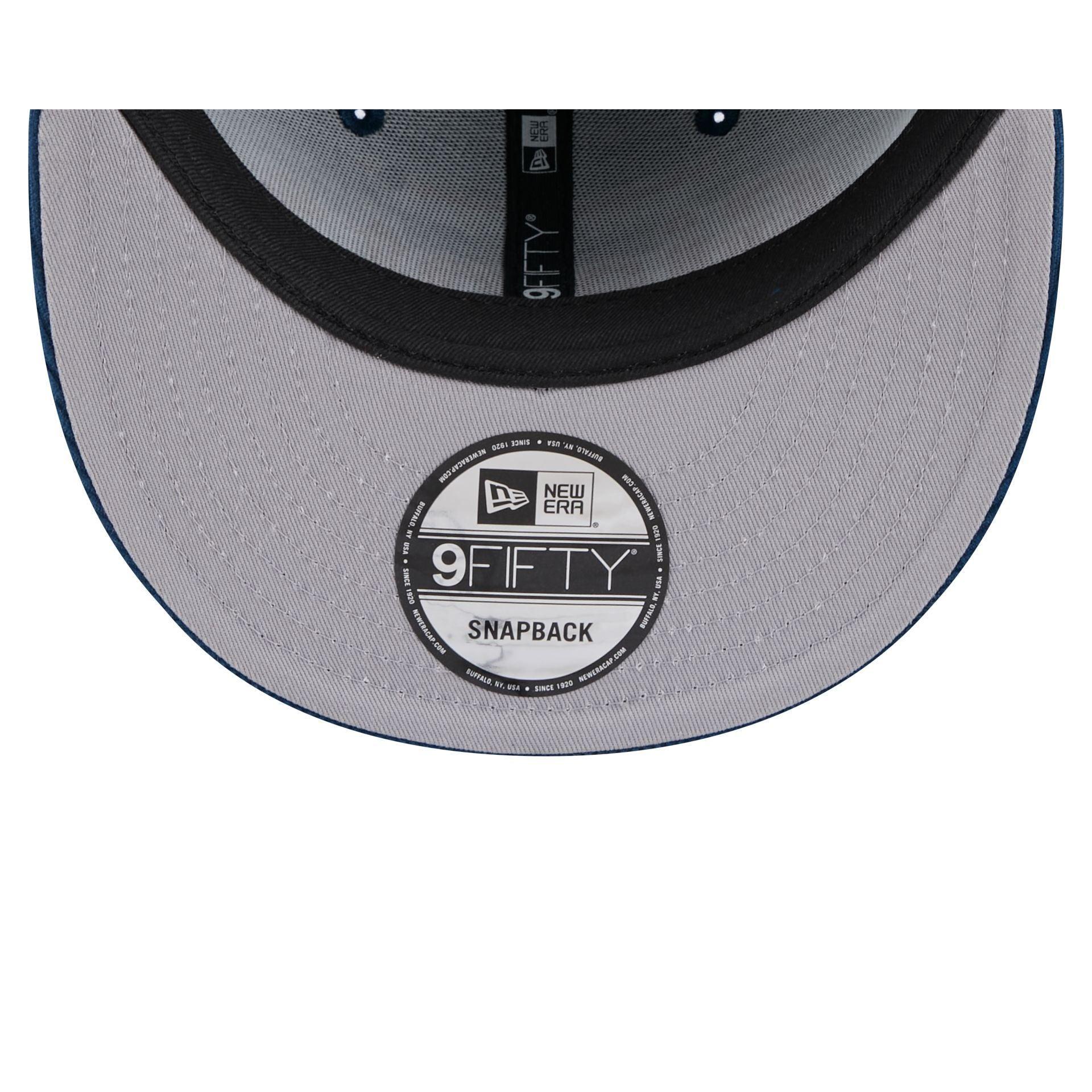 New York Giants Throwback Display 9FIFTY Snapback Hat Male Product Image