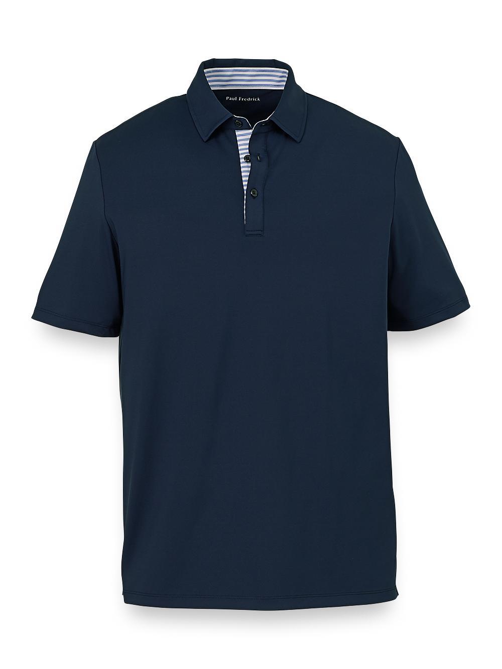 Performance Blend Three Button Polo Product Image