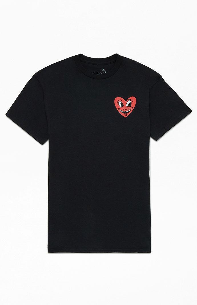 Mens Keith Haring Heart T-Shirt Product Image