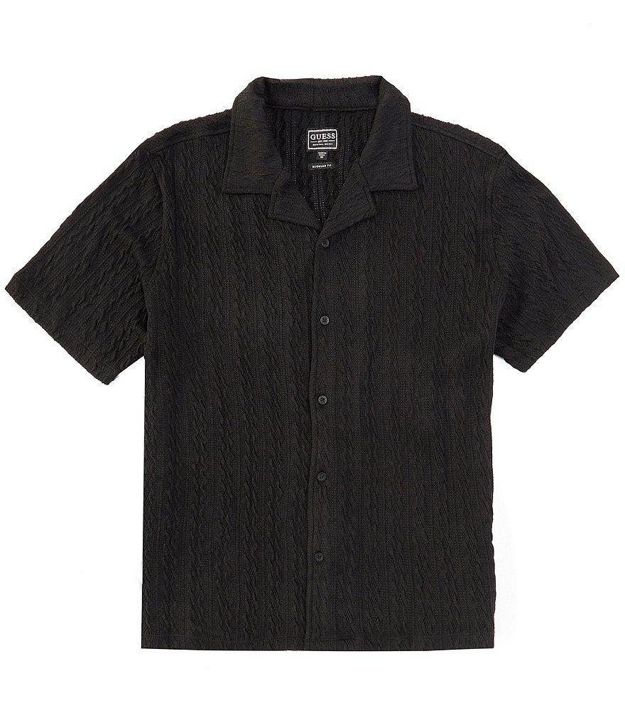 Guess Short Sleeve Colton Knit Shirt Product Image