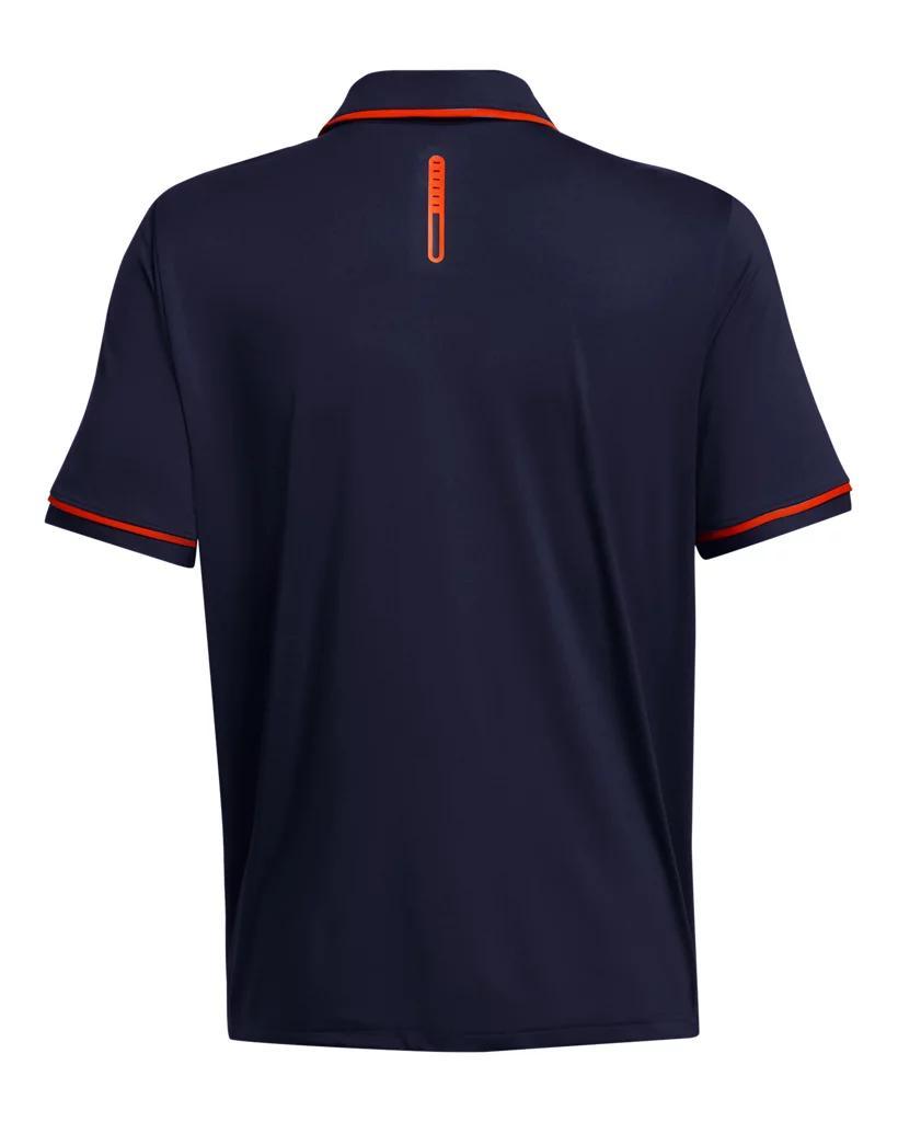 Men's UA Tee 2 Green Collegiate Tipped Polo Product Image