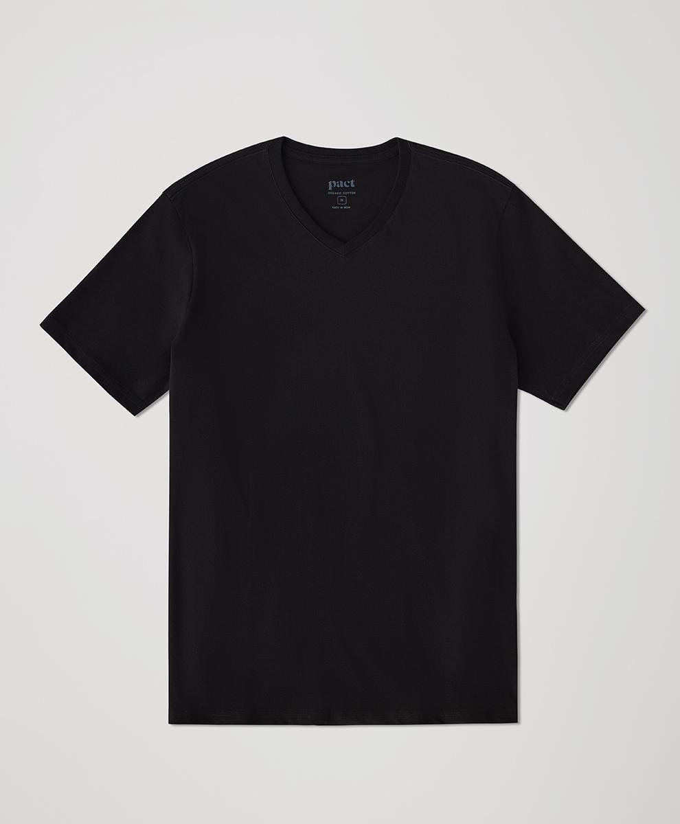 Mens Softspun V-Neck Tee XL Product Image