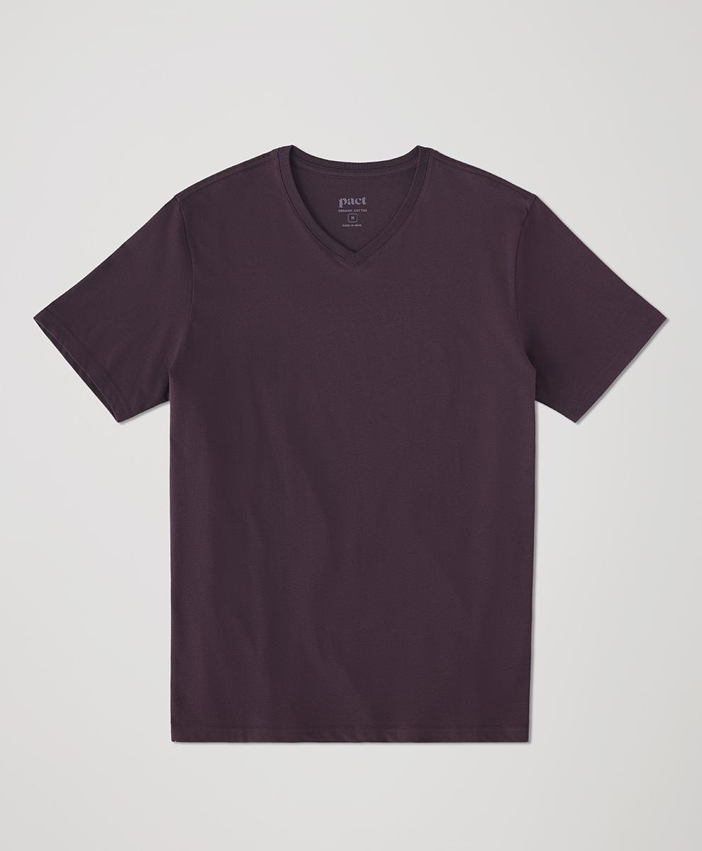 Mens Softspun V-Neck Tee XL Product Image