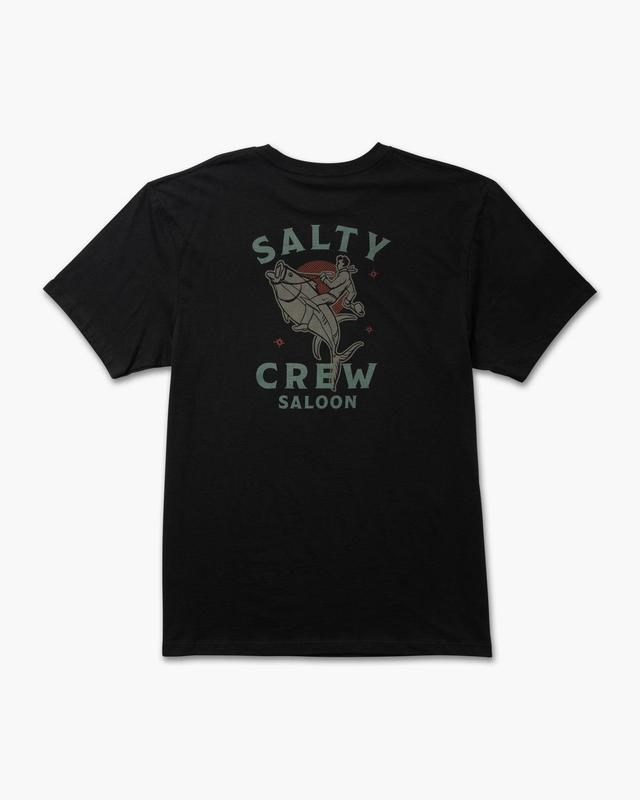 Saloon Black S/S Premium Tee Male Product Image