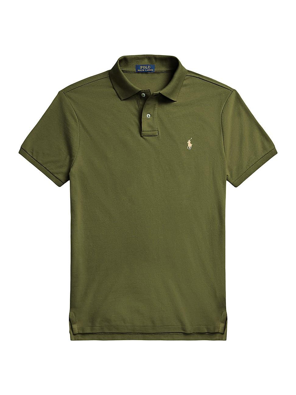 Mens Mesh Polo Shirt Product Image