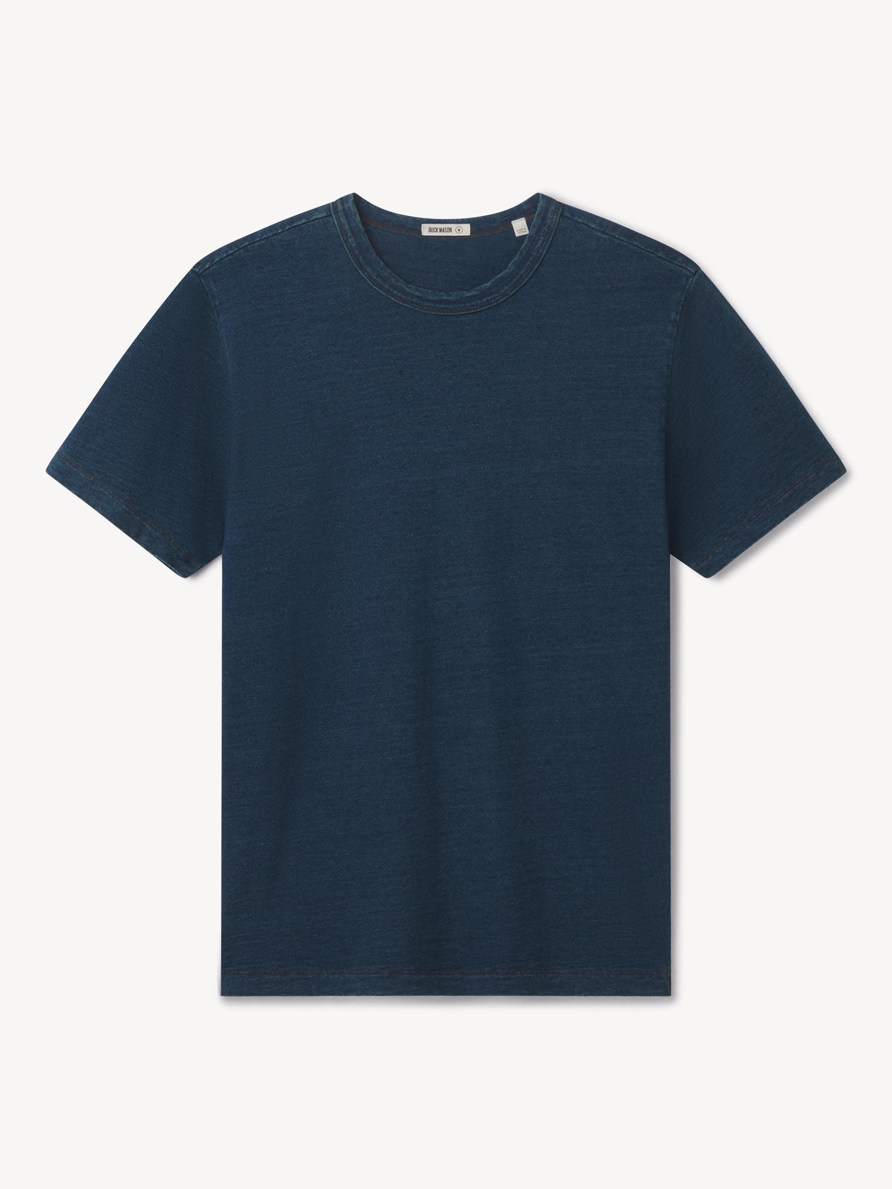 M026 Indigo-Dipped Yuma Classic Tee Product Image