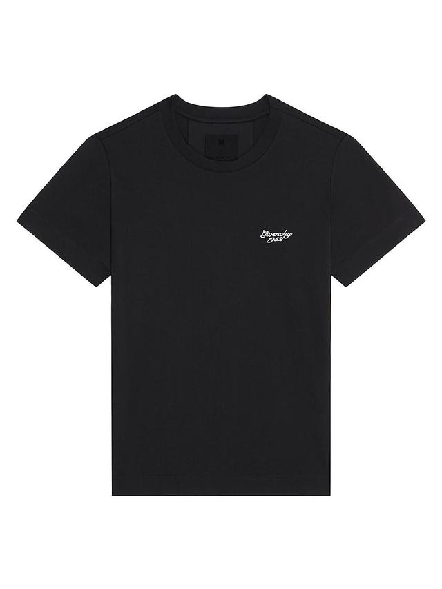 Mens Embroidered T-Shirt Product Image