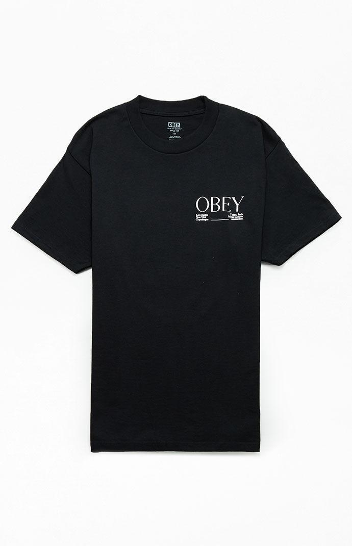 Obey Men's Flower Bunch T-Shirt Product Image