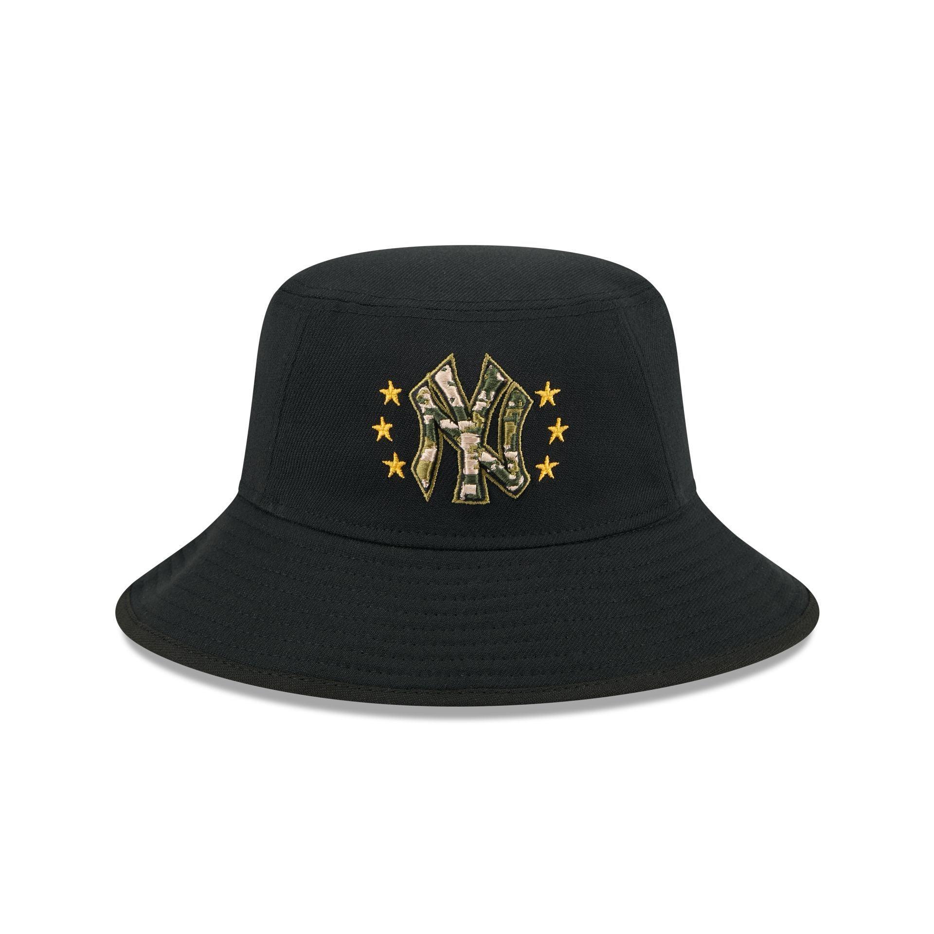 New York Yankees Armed Forces Day 2024 Stretch Bucket Hat Male Product Image