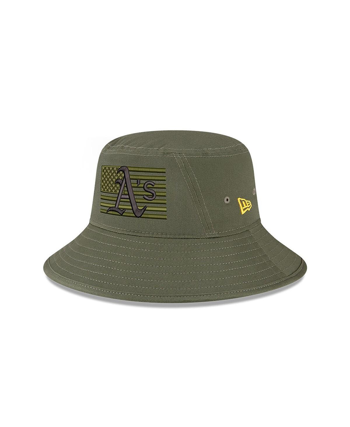 Mens New Era  Green Detroit Tigers 2023 Armed Forces Day Bucket Hat Product Image