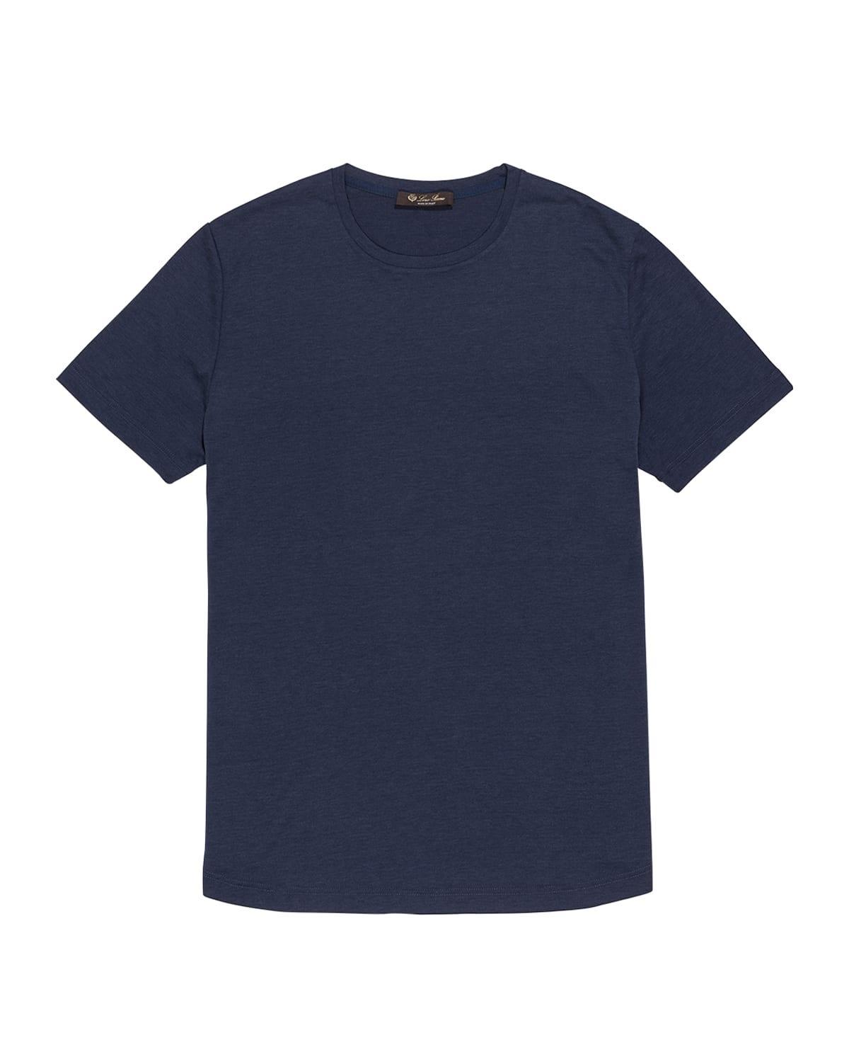 Mens Silk-Blend Tee Product Image