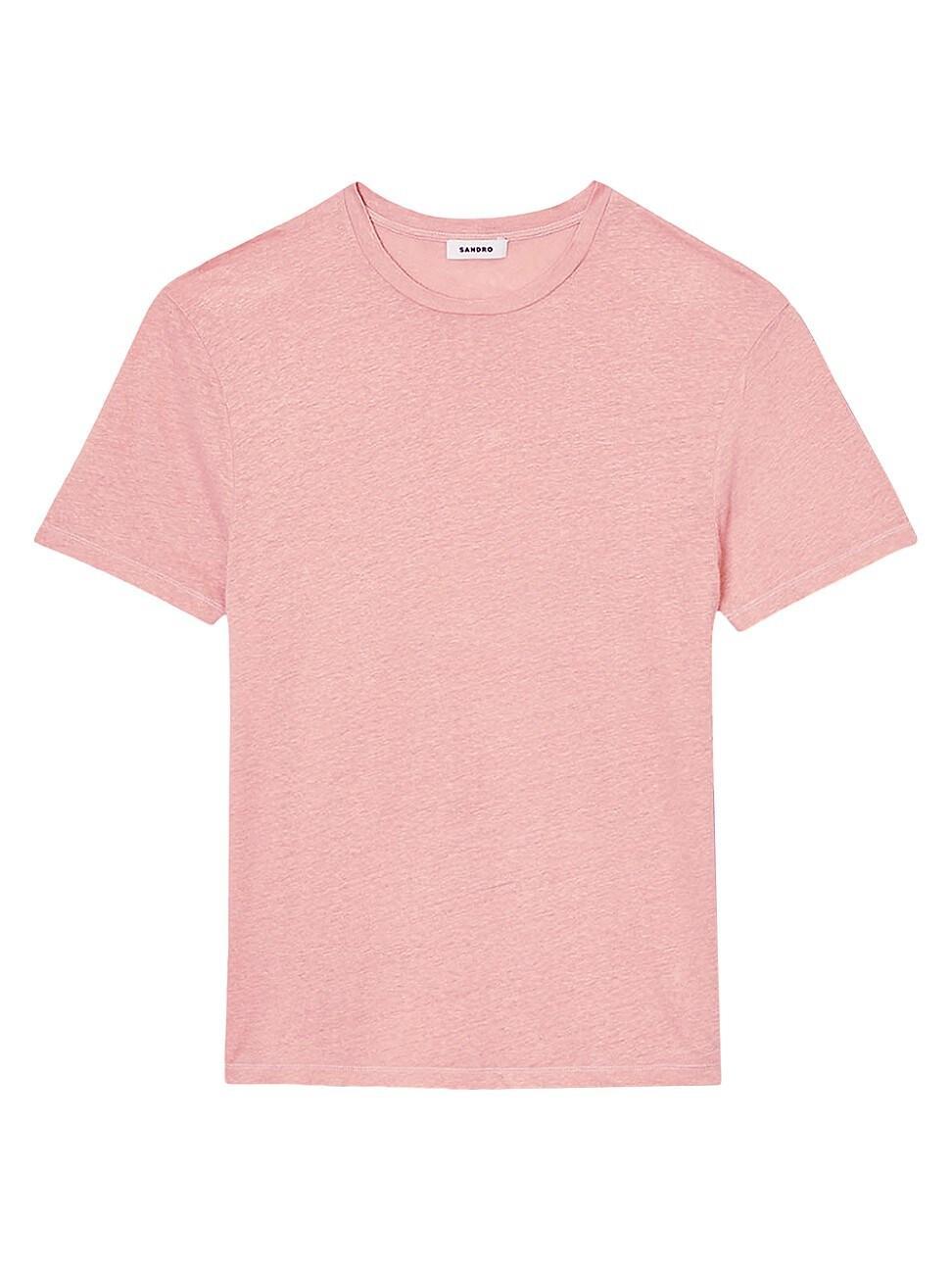 Mens Linen T-Shirt Product Image